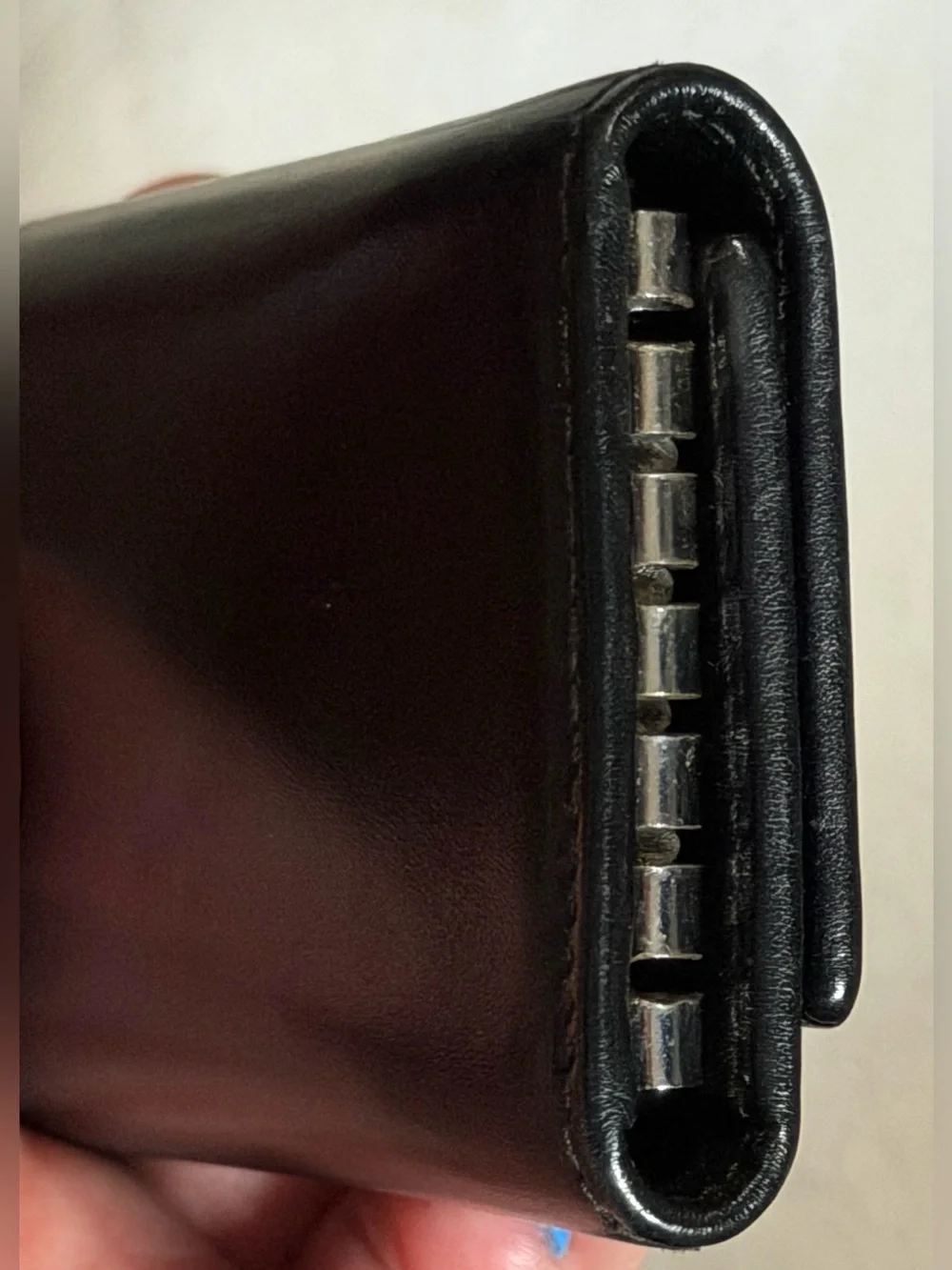 Gucci black key holder